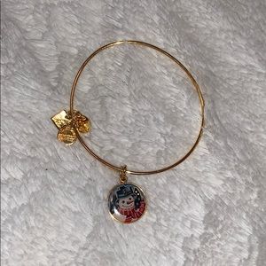 snowman alex & ani bracelet